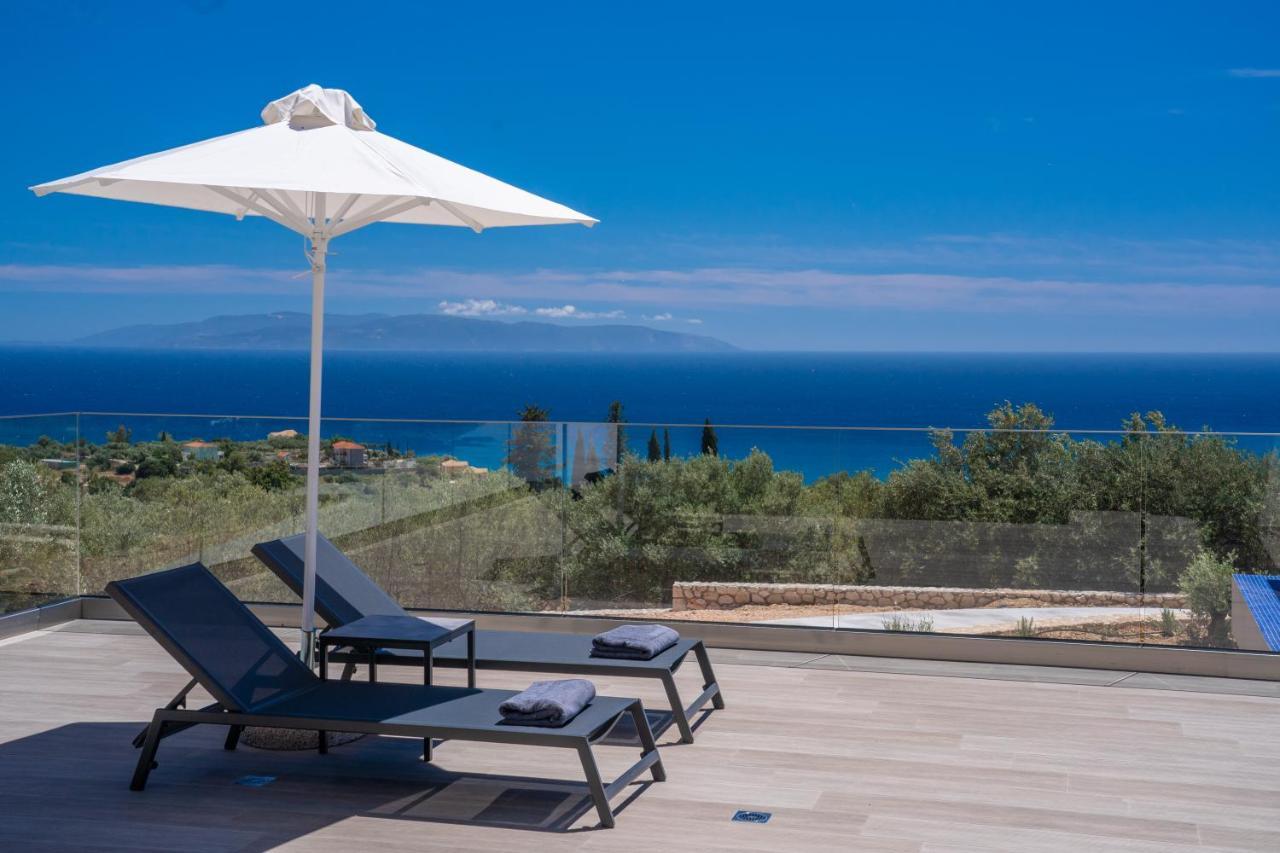 Villa Shades Of Blue Trapezaki  Buitenkant foto