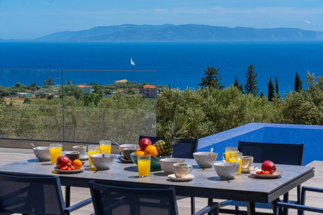Villa Shades Of Blue Trapezaki  Buitenkant foto