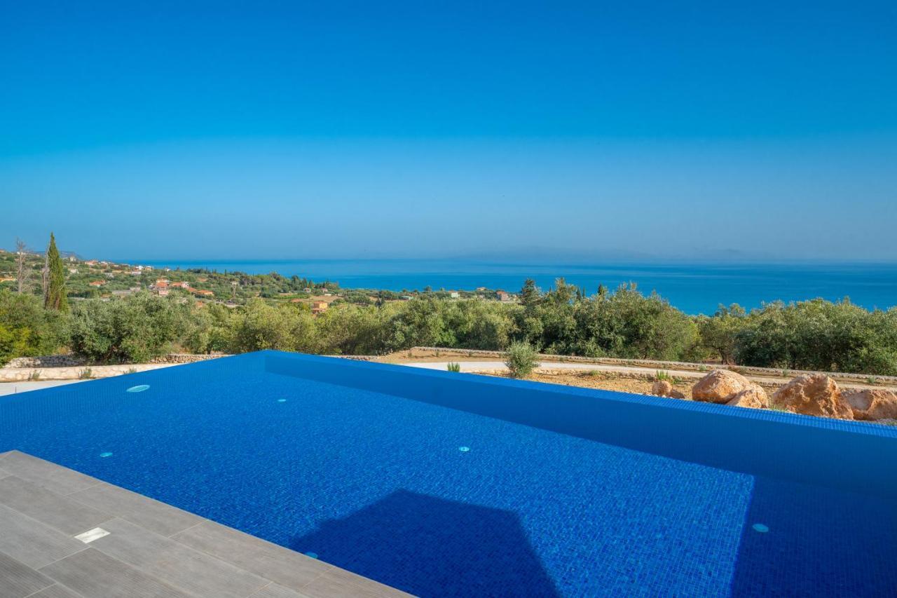 Villa Shades Of Blue Trapezaki  Buitenkant foto